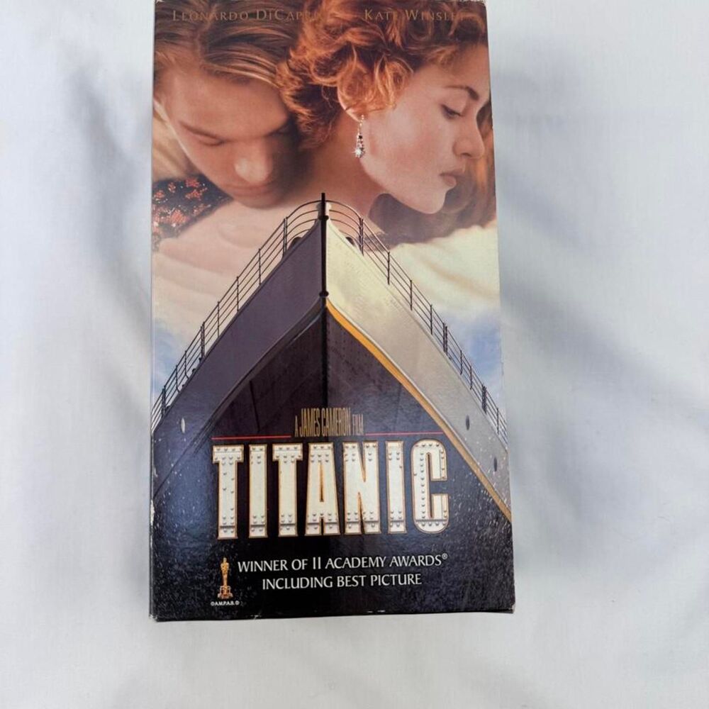 Titanic VHS 2 tape set Used